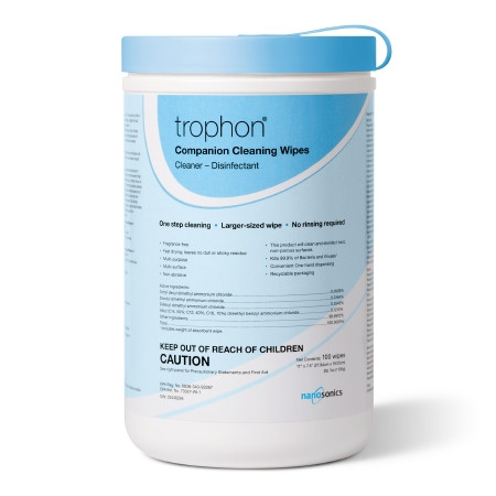 Nanosonics - Trophon - N00112-Us - Companion Cleaning Wipe 100 Count For 2 Ultrasound Probe