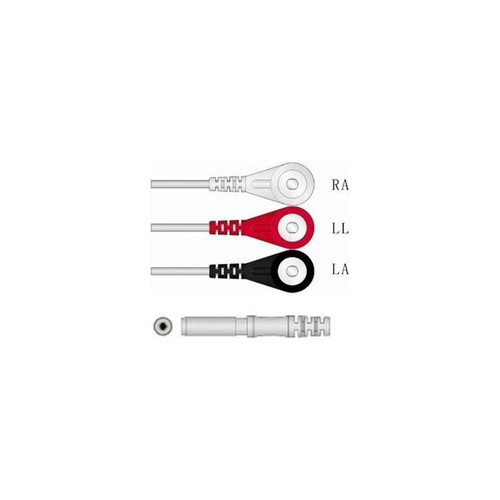 Sage Services Group - L11-03-29S - Ecg Leadset Din 3 - Lead, Snap, Unshielded, 0.9M