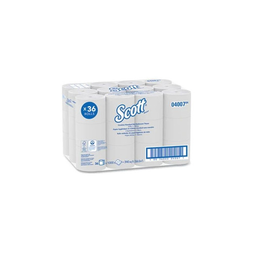 Scott - Kcc-04007 - Essential Coreless Srb Bathroom Tissue, Septic Safe, 2 - Ply, White, 1