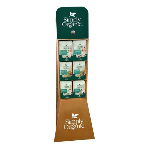 Simply Organic - 15823 - Dip Seasoning Mix Shipper 72 ct.