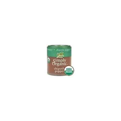 Simply Organic - 50075 - Chipotle Pepper Ground Mini Spice