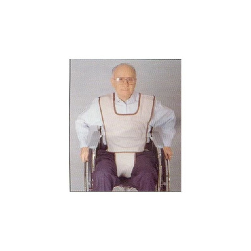 Skil-Care - Slider Poncho - 303012 - Vest Restraint Medium / Large Hook And Loop Closure