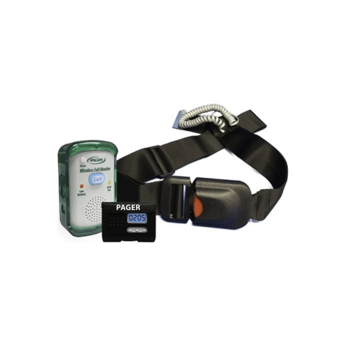 Smart Caregiver - Wmsb90-Sys - Tl - 2016R With 2109 And 2016P - Antimicrobial Easy Release Seat Belt (Adjustable Belt) Lcd Pager