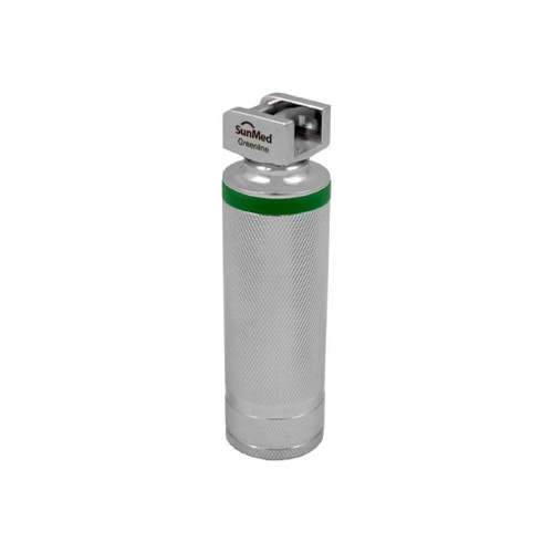 Sun Med - Greenline/D - 5-0236-91 - Laryngoscope Handle Greenline Fiberoptic Stubby