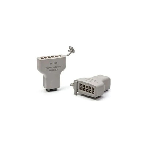 Sun Med - Vyaire Medical - 2090101-091 - 2090101091 - Adapter, Ecg Cable X2 5/6Lead F/Tele Draeger