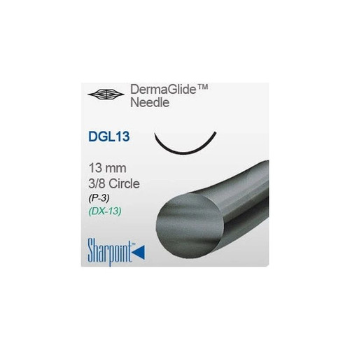 Surgical Specialties - Ad-1698 - Suture, Nylon Blk 6 - 0 45Cm Dgl - 13