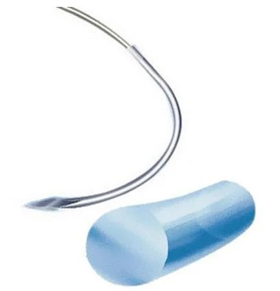 Surgical Specialties - Look - 1082B - Nonabsorbable Suture With Needle Polypropylene C - 3 3/8 Circle Precision Reverse Cutting Size 6 - 0 Monofilament
