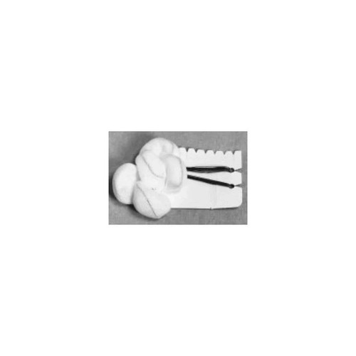 Teleflex - 200340 - Medical Surgical Tonsil Sponge X - Ray Detectable Cotton / Gauze 5 Count Pack Sterile
