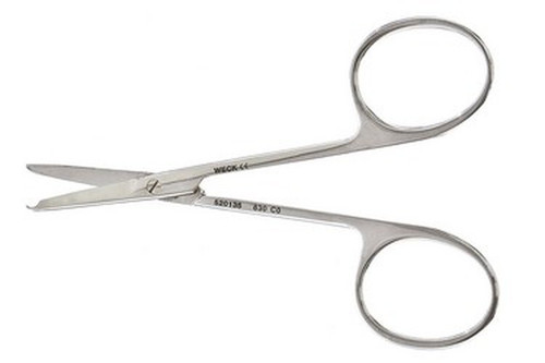 Teleflex - Arrow - 520135 - Medical Stitch Scissors Spencer 3 - 1/2 Inch Length Stainless Steel Finger Ring Handle Straight Blunt Tip /