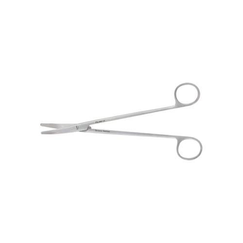 Teleflex - Pilling - 352199 - Medical Vascular Scissors Debakey 7 - 3/4 Inch Length Surgical Grade Stainless Steel Nonsterile Finger Ring Handle Curved Blunt Tip /