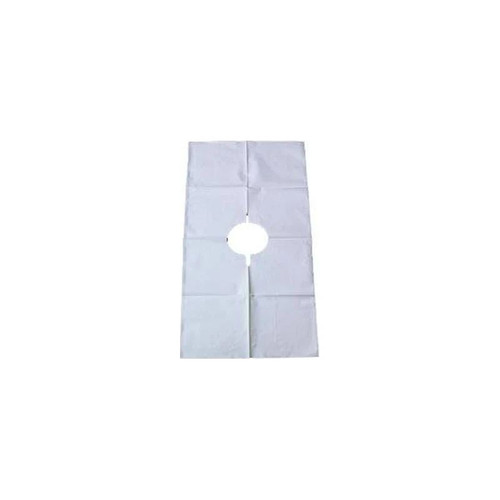 Tidi Products - Posey - 918230 - Exam Cape, Poncho Style, 3 - Ply T/P/T, White, 22" X 20"