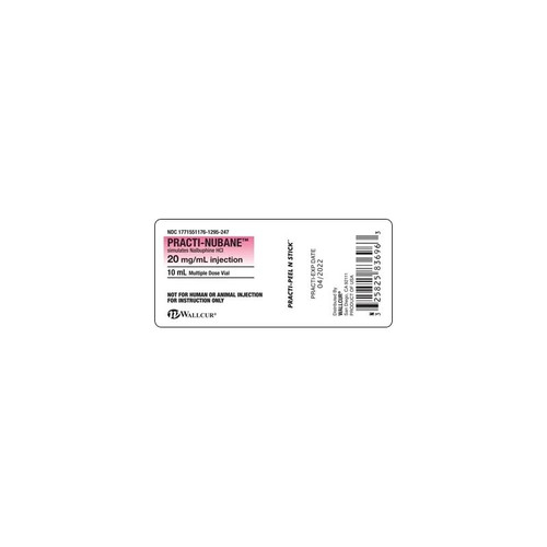 Wallcur - Practi-Nubane - 9930Nbn - Training Medication Peel - N - Stick Labels