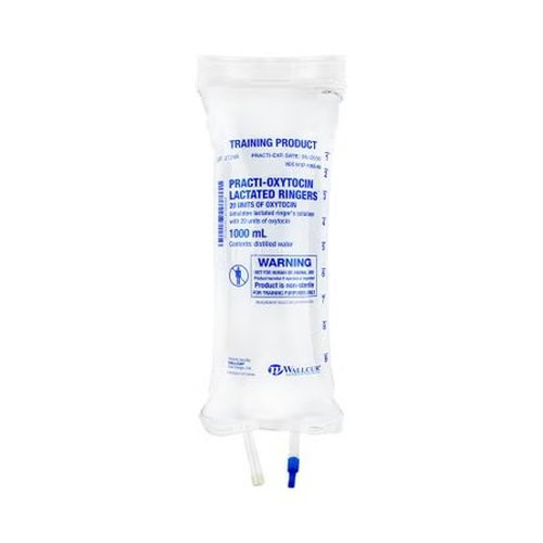 Wallcur - Practi-Oxytocin Lactated Ringer'S - 272Xr - Practi-1000Ml Iv Bag Oxytocnds