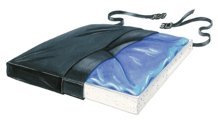 Skil-Care - 751031 - Gel - Foam Vinyl X - Cushion W/Lsi Cover