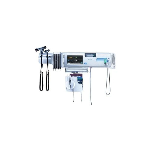 Welch Allyn - 84Mtvx2-Us - Intergrated Wall System Connex Integrated With Masimo Spo2 Suretemp Plus Thermometry Braun Thermoscan Pro 6000 Bp Cuff And Cord Management Macroview Basic Led