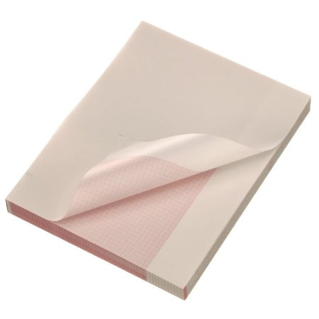 Welch Allyn - 9100-026-50 - Diagnostic Recording Paper Thermal 8 - 1/2 X 11 Inch Z - Fold Red Grid