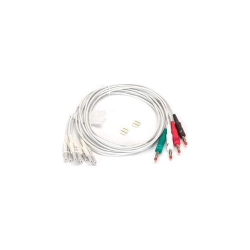 Welch Allyn - 9293-046-62 - Leadwire Set Gray, 4 - Leads, Banana Limbs For Ekg Machine Aha