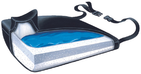 Skil-Care - 751316 - Slide - Guard Gel - Foam Vinyl Wedge Cushion, Soft Foundation W/Lsi Cover