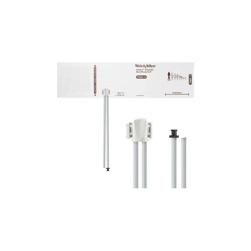 Welch Allyn - Flexiport - Soft-13-2Tp - Single Patient Use Blood Pressure Cuff 40 To 55 Cm Leg Cloth Fabric Thigh