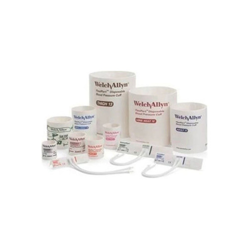 Welch Allyn - Snapquik - Neo-5-1 - Single Patient Use Blood Pressure Cuff 8 To 15 Cm Arm Nylon Neonatal
