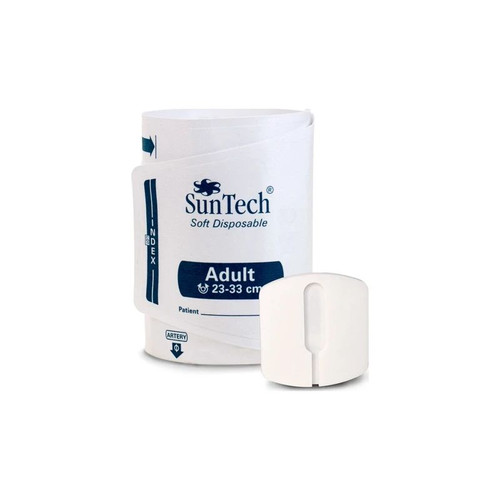 Welch Allyn - Suntech - 6901-020-04 - Single Patient Use Blood Pressure Cuff 23 To 33 Cm Arm Vinyl Adult