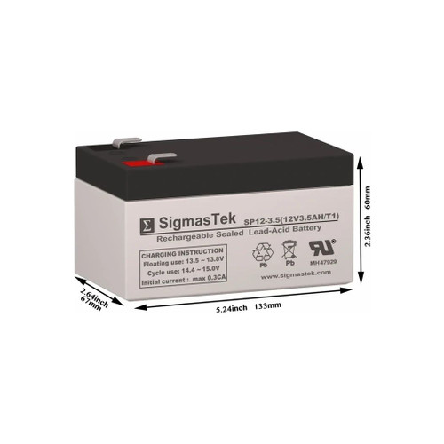 Allied - Sigmastek - 801163 - Sealed Lead Acid Battery Pack