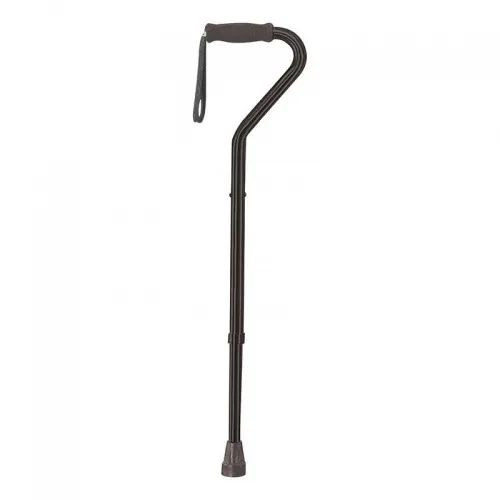 Drive Devilbiss Healthcare - 10318-6 - Medical - Offset Cane Steel 37 To 46 Inch Height Black