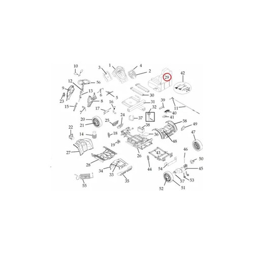 Drive Devilbiss Healthcare - C07-061-01900 - Medical Armpad,Cobra/K.Cobra/Maverik,Panther