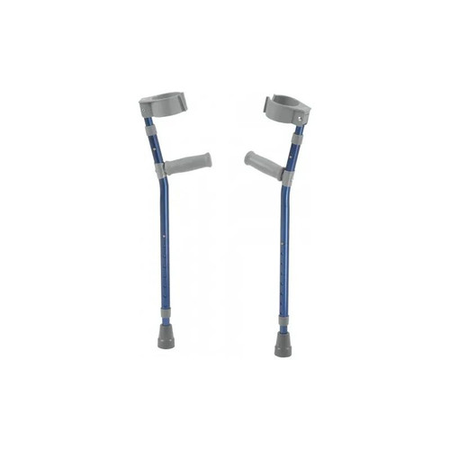 Drive Devilbiss Healthcare - Fc300-2Gb - Medical Forearm Crutches Large Aluminum Frame 185 Lbs Weight Capacity