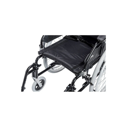 Drive Devilbiss Healthcare - Lynx - K518Fbadda-Elr - Medical - Lightweight Wheelchair Dual Axle Desk Length Arm Elevating Legrest Black Upholstery 18 Inch Seat Width Adult