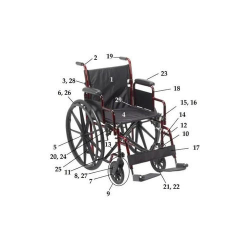 Drive Devilbiss Healthcare - Rtlreb-20 - Medical Rightdeskarmassyrtlreb
