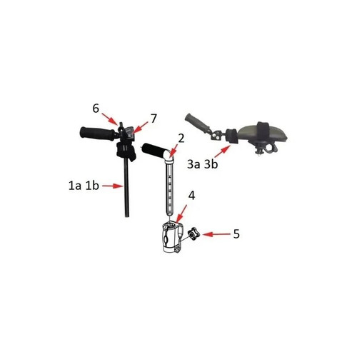 Drive Devilbiss Healthcare - Tk 1035 Pl-Pb - Medical Pivot Bolt Assembly, Pl