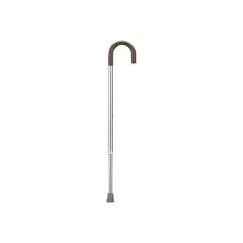 Fabrication Enterprises - 43-2000 - Curved Handle Adjustable Aluminum Cane