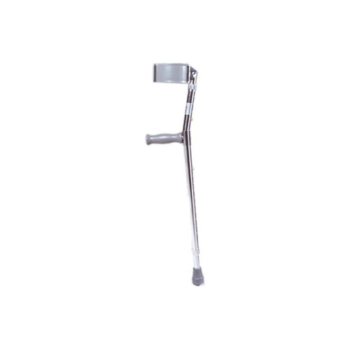 Fabrication Enterprises - Asus - 43-2060 - Forearm Crutches Tall Adult Aluminum Frame 300 Lbs Weight Capacity