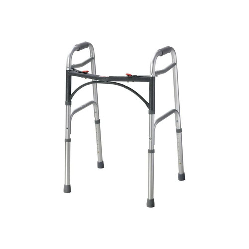 Fabrication Enterprises - Drive Devilbiss Healthcare - 70-0116 - Bariatric Walker Aluminum Frame 600 Lbs Weight Capacity 27 Inch Height