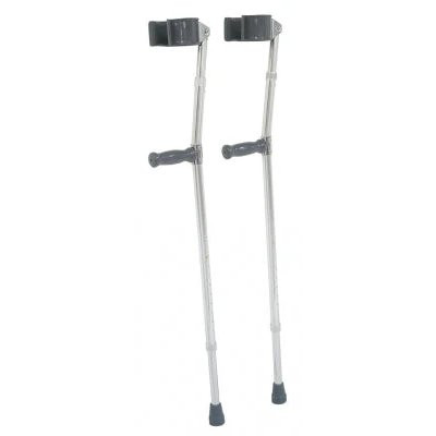 Graham Field - 6350Y - Forearm Crutches Youth Aluminum Frame 300 Lbs Weight Capacity