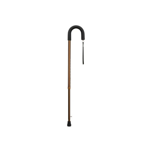 Mabis - Dmi - 502-1315-5400 - Round Handle Cane Aluminum 30 To 39 Inch Height Bronze