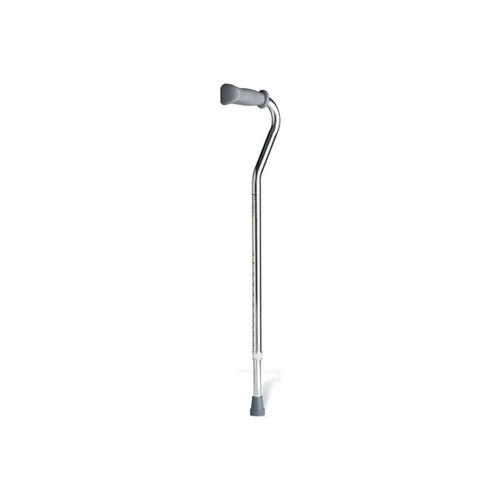 Medline - Guardian - G05355 - Offset Cane Aluminum 30 To 39 Inch Height Silver