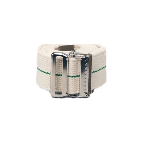 Tidi Products - Posey - 6556 - Gait Belt, White, 66", Nickel Buckle