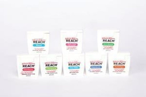 Johnson & - 009624 - J&J Clean Burst Dental Floss, Cinnamon, Trial Size, 5 Yds - Case/144