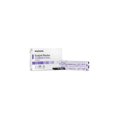 Mckesson - 16-63710 - Brand Surgical Blade Carbon Steel No 10 Sterile Disposable Individually Wrapped - Case/1000