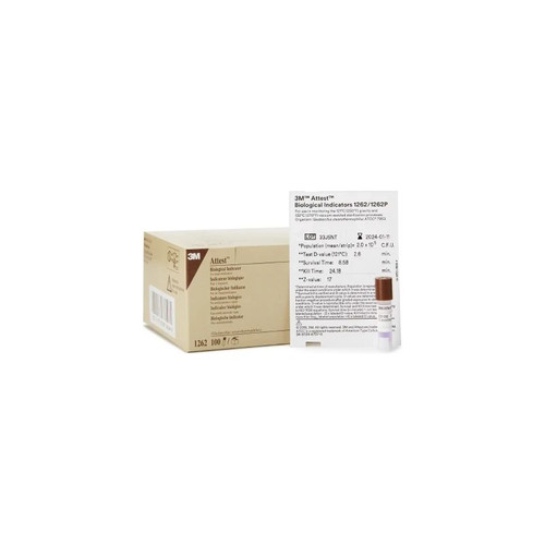 3M - Attest - 1262 - Indicator, Biological Steam - Case/400