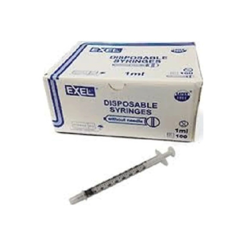 Exel - 26050 - Syringe Only, 1Ml, Luer Lock - Box/1