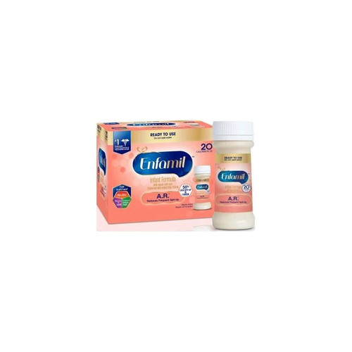 Mead Johnson - Enfamil A.R. - 145301 - Infant Formula 2 Oz Bottle Liquid Added Rice Spit Up - Case/48