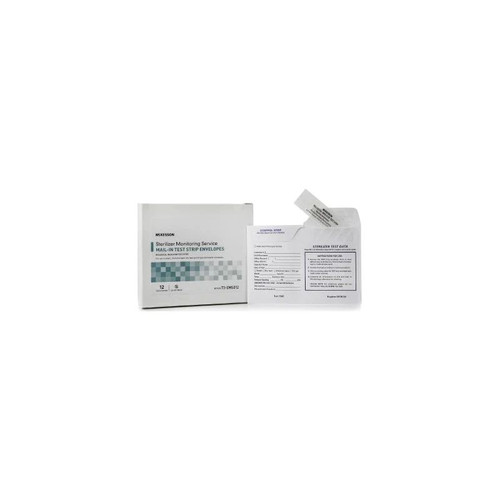 Mckesson - 73-Ems012 - Sterilizer Monitoring Mail - In Service Steam / Eo Gas Dry Heat Chemical Vapor - Case/120