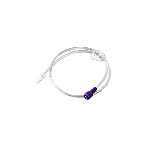 Vesco Medical - Ved-1004 - Single Port Enteral Extension Set Right Angle, 12 Inch - Each