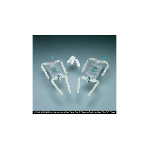 Bard Rochester - Dispoz-A-Bag - 150419 - Urinary Leg Anti - Reflux Valve Sterile 19 Oz Vinyl - Box/4