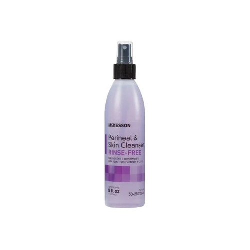 Mckesson - 53-28013-8 - Rinse - Free Perineal Wash Liquid Oz Pump Bottle Fresh Scent - Case/48