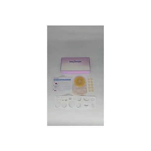 Safe N Simple - Sns7608001 - 8" Closed One Piece Pouch, Standard Wear, Cut - To - Fit, Beige, With Filter - Case/240
