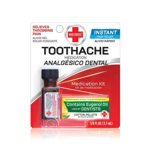 Mentholatum - Red Cross - 10742000901 - Toothache Kit Liq Redcross 3 75Ml - Kit/1